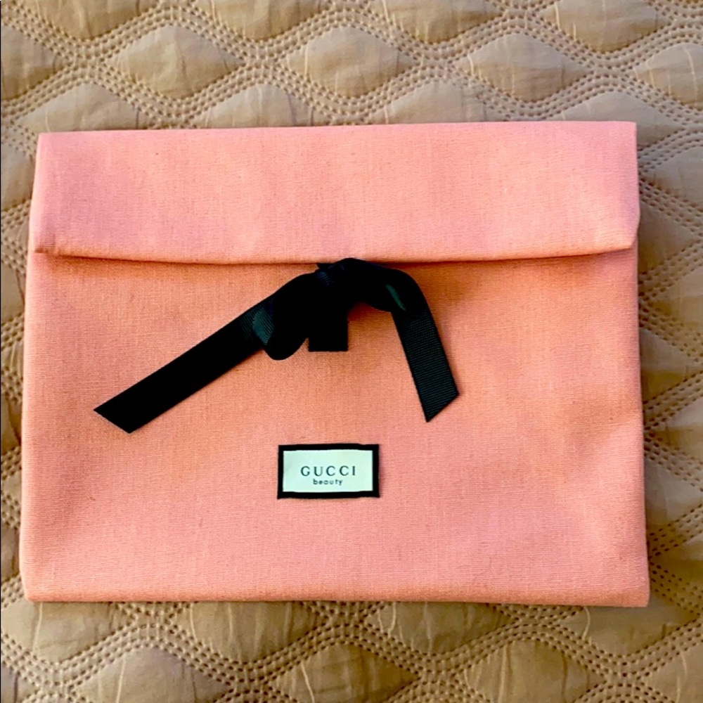 Authentic Gucci Bloom makeup pouch